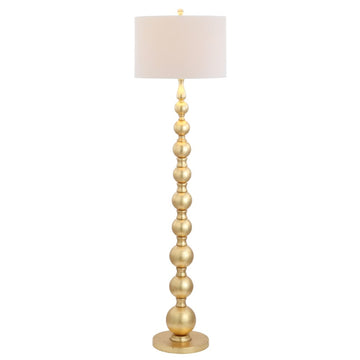Adriana 62.5" Metal LED Floor Lamp - JONATHAN Y